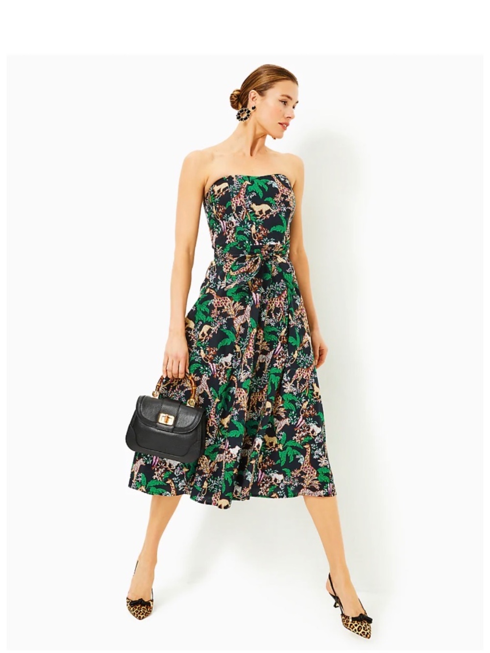 NWT Lilly Pulitzer aubrianna dress size 8 dancing in the moonlight